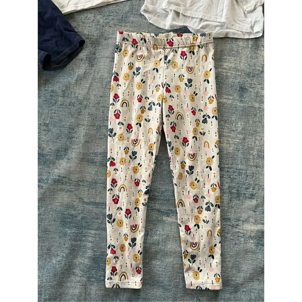 Justice Primark Girls Clothing Mini Lot Long Sleeve Tee Pants Shorts Size 7 - 8